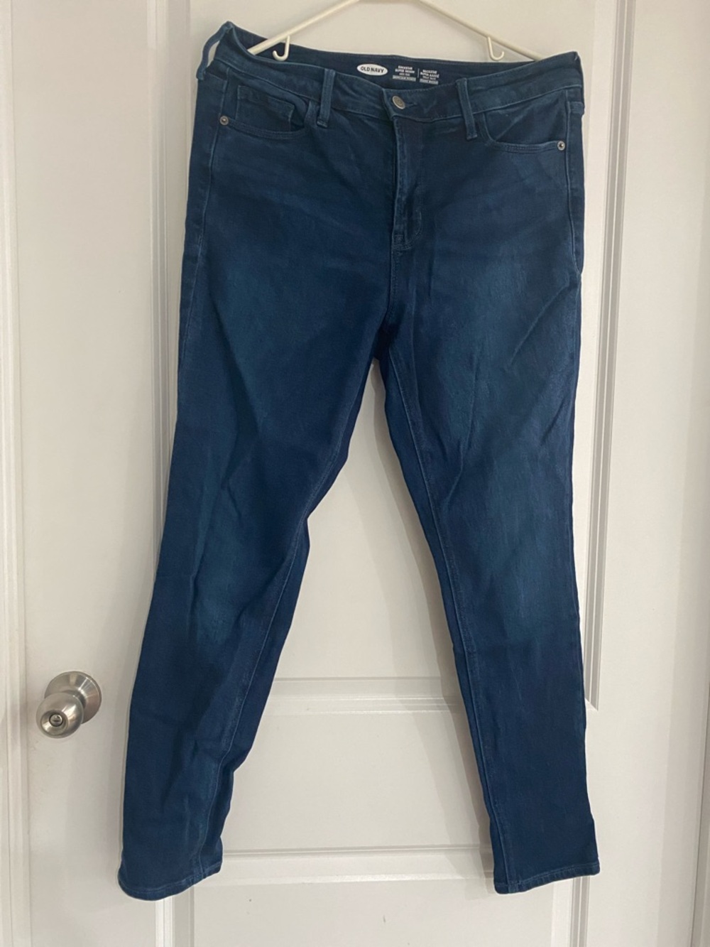 Old Navy Women's Rockstar Skinny Jeans in Dark Indigo